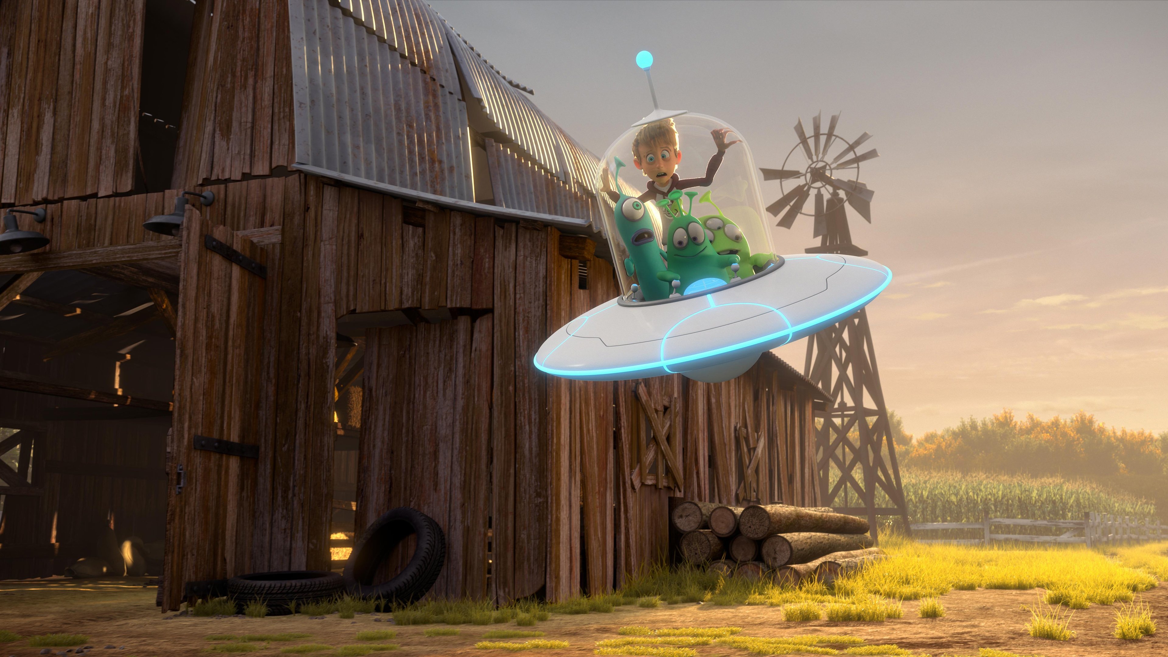 Luis and the Aliens Background