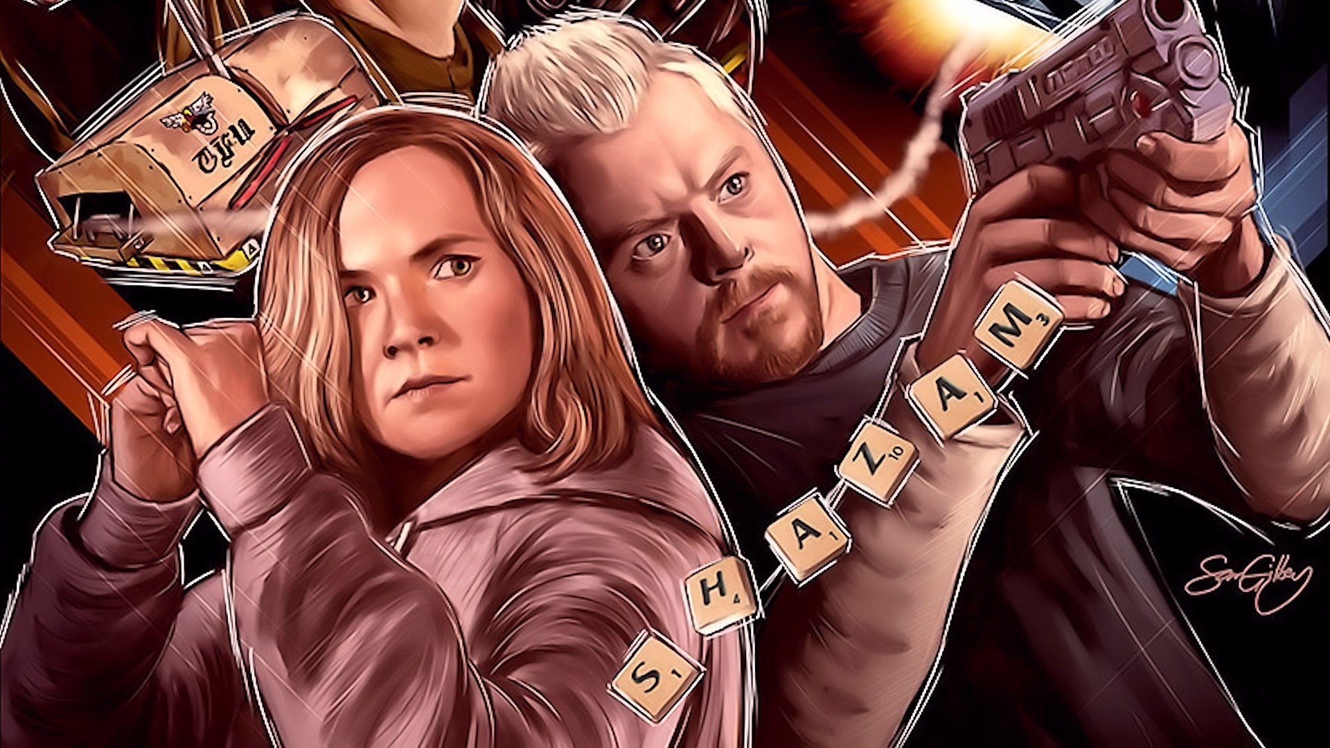 Spaced: Skip to the End Background