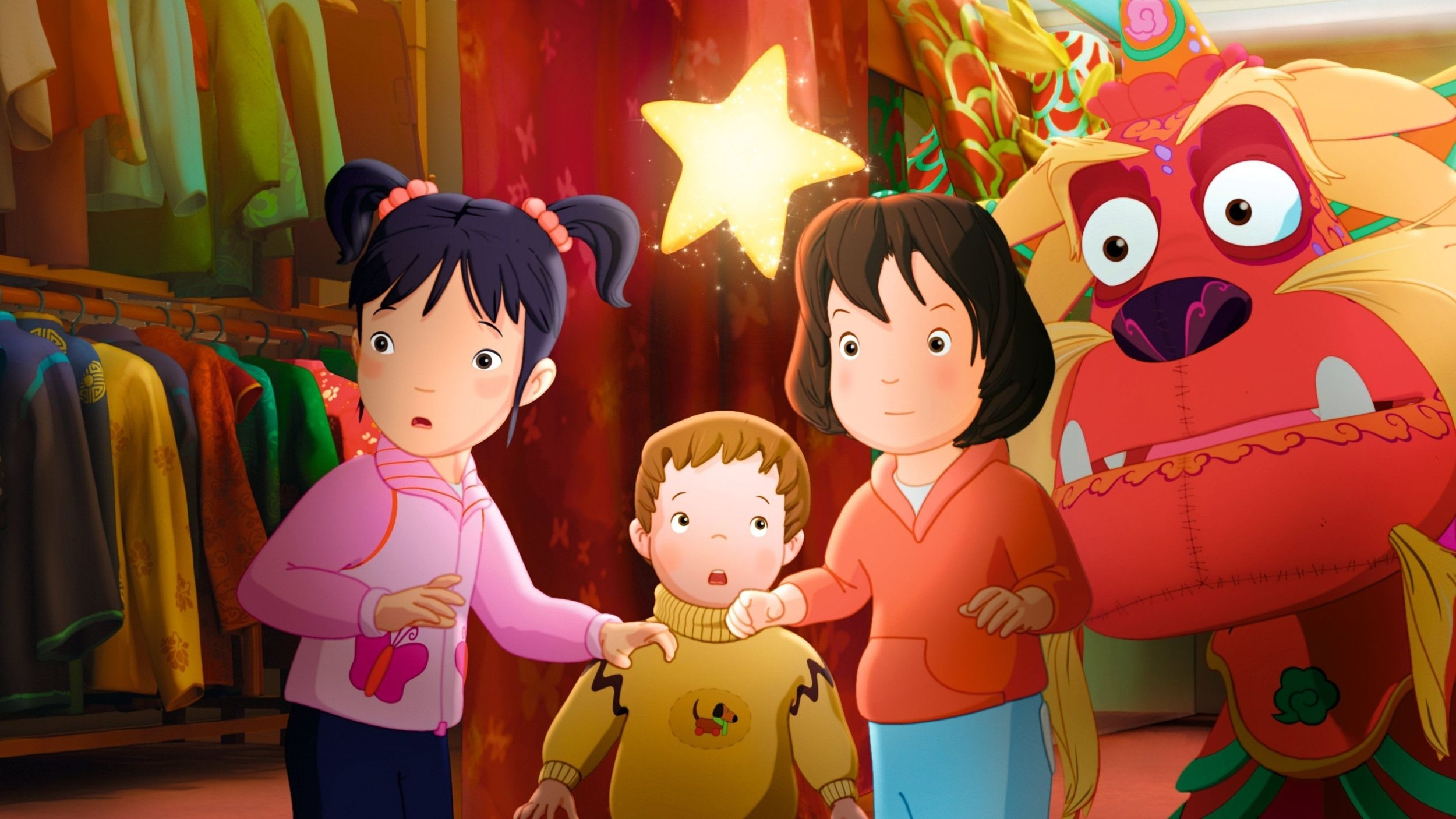 Laura's Star and the Mysterious Dragon Nian Background