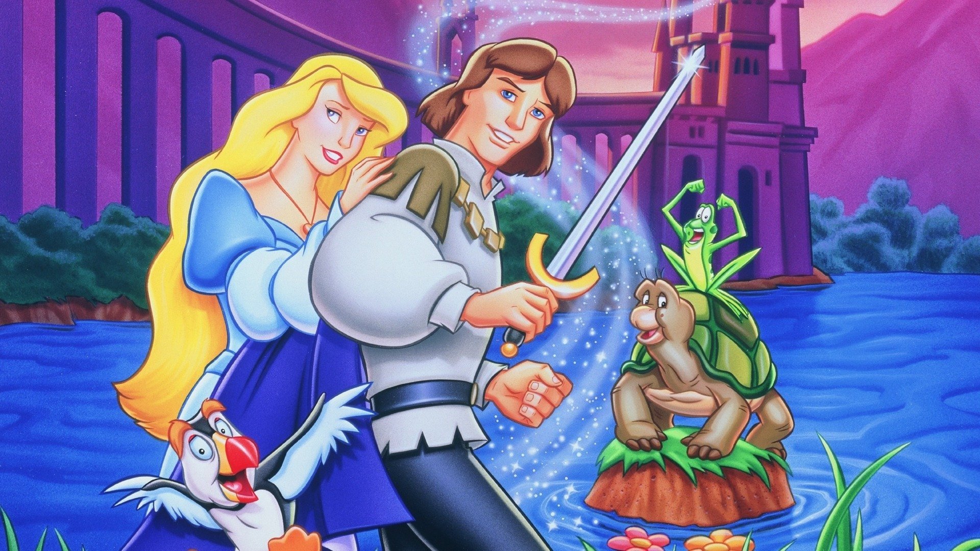 The Swan Princess: The Mystery of the Enchanted Kingdom Background