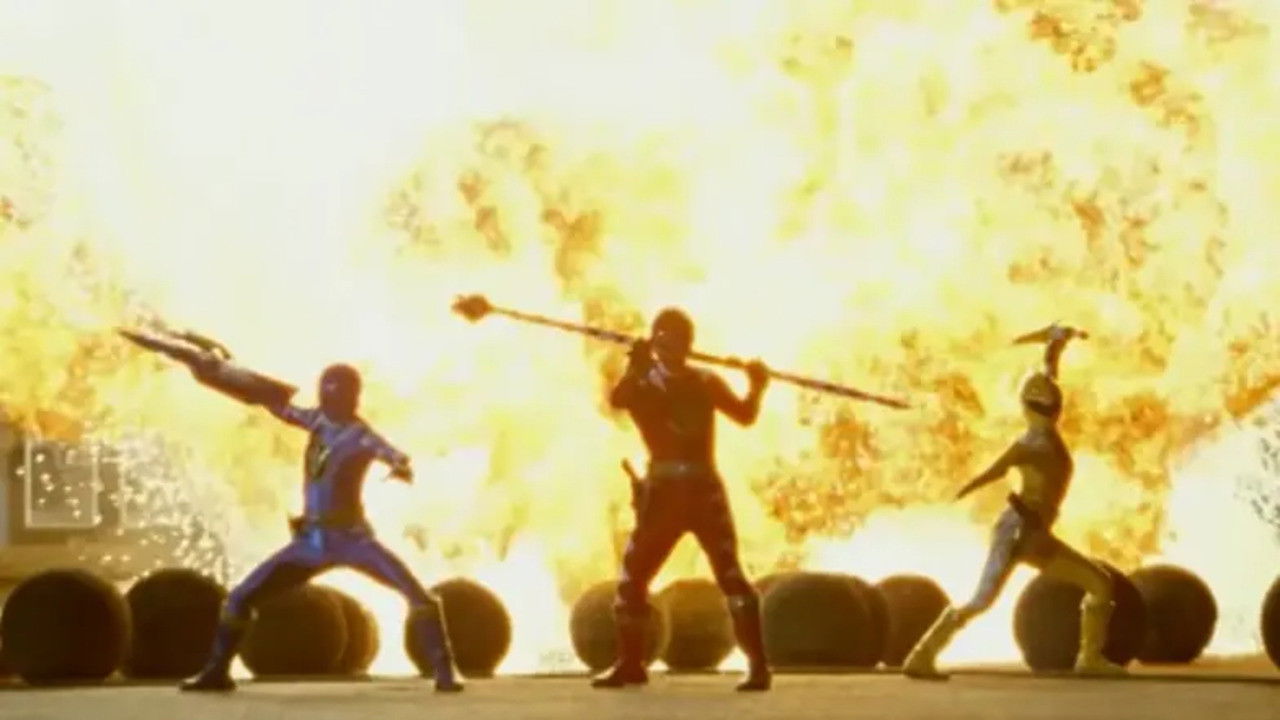 Power Rangers Dino Thunder: Day of the Dino Background