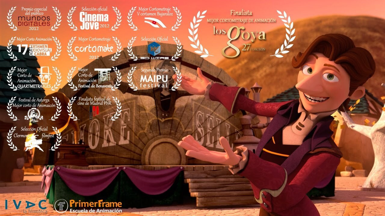 El vendedor de humo Background