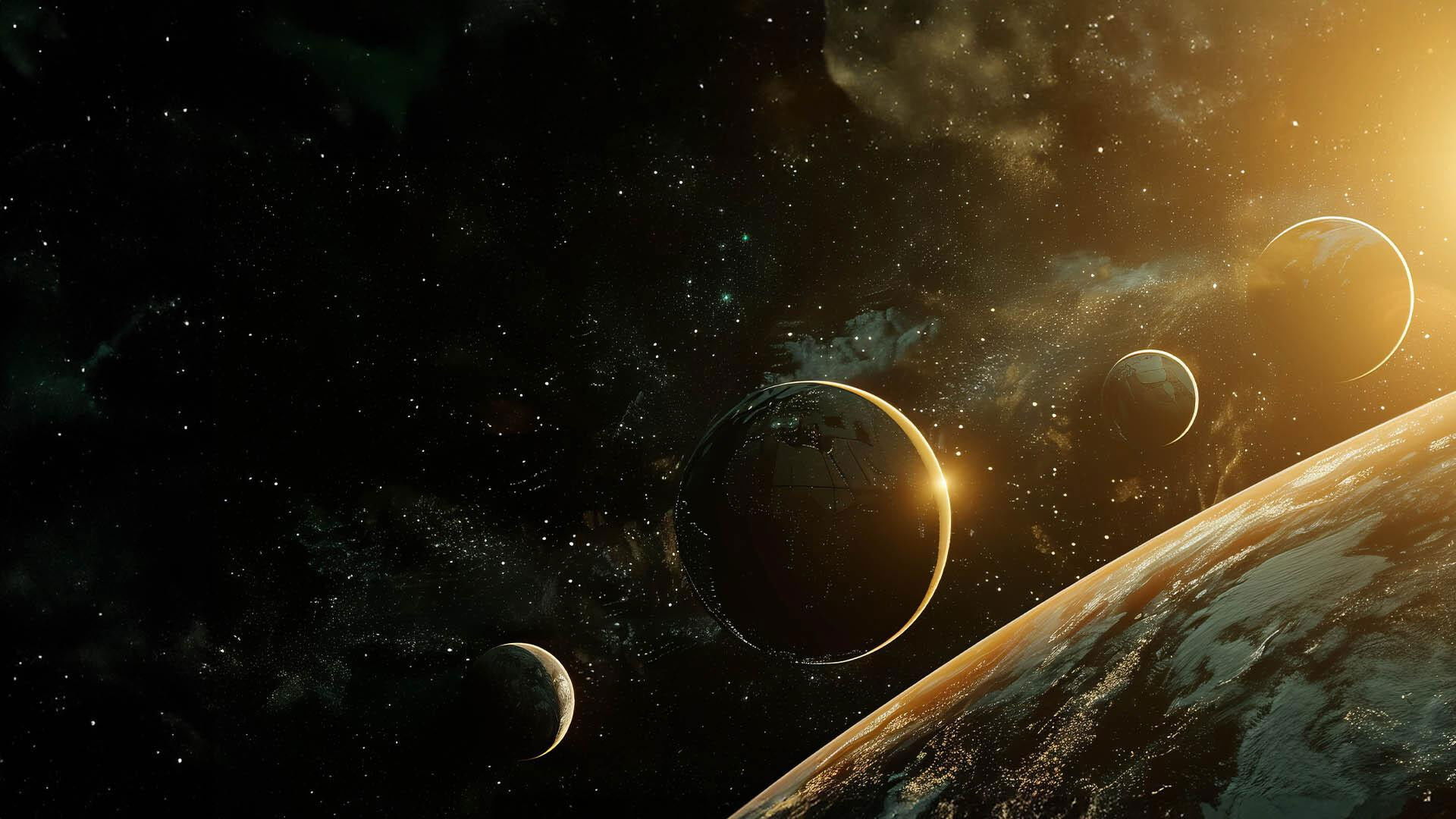 Exoplanets: Thousands of New Worlds Background