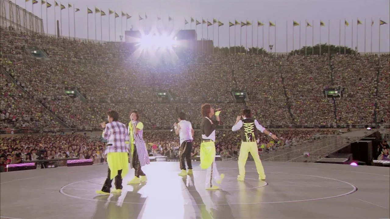 ARASHI AROUND ASIA 2008 in TOKYO Background