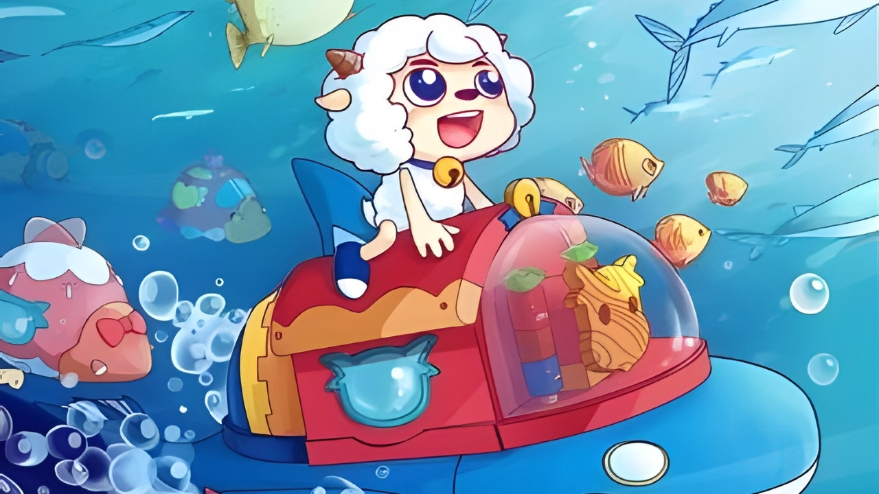 喜羊羊与灰太狼之深海历险记 Background