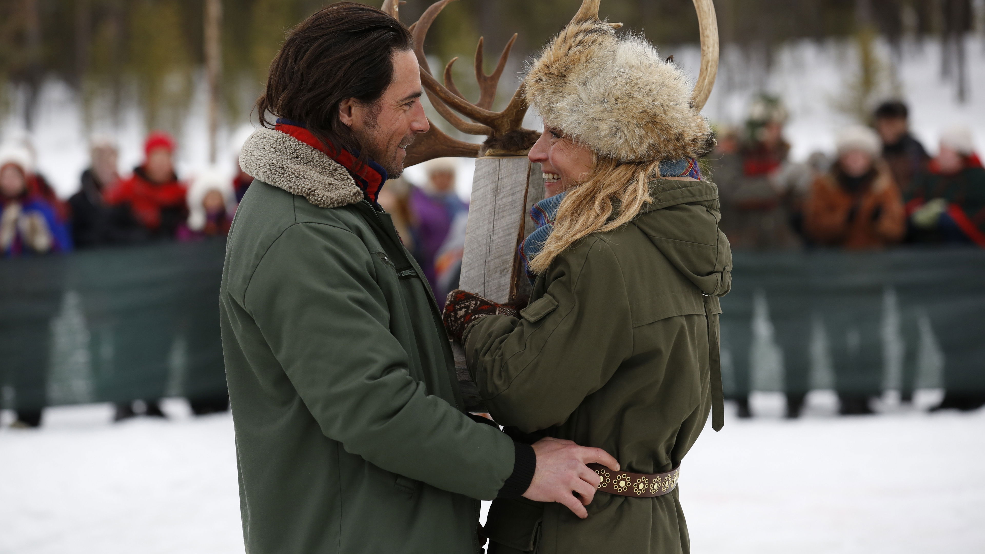 Greetings from the North Background