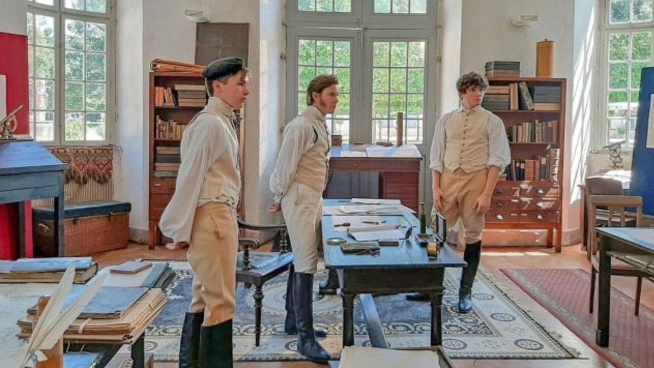 Der Flussbaumeister - Wie Tulla den Rhein begradigte Background