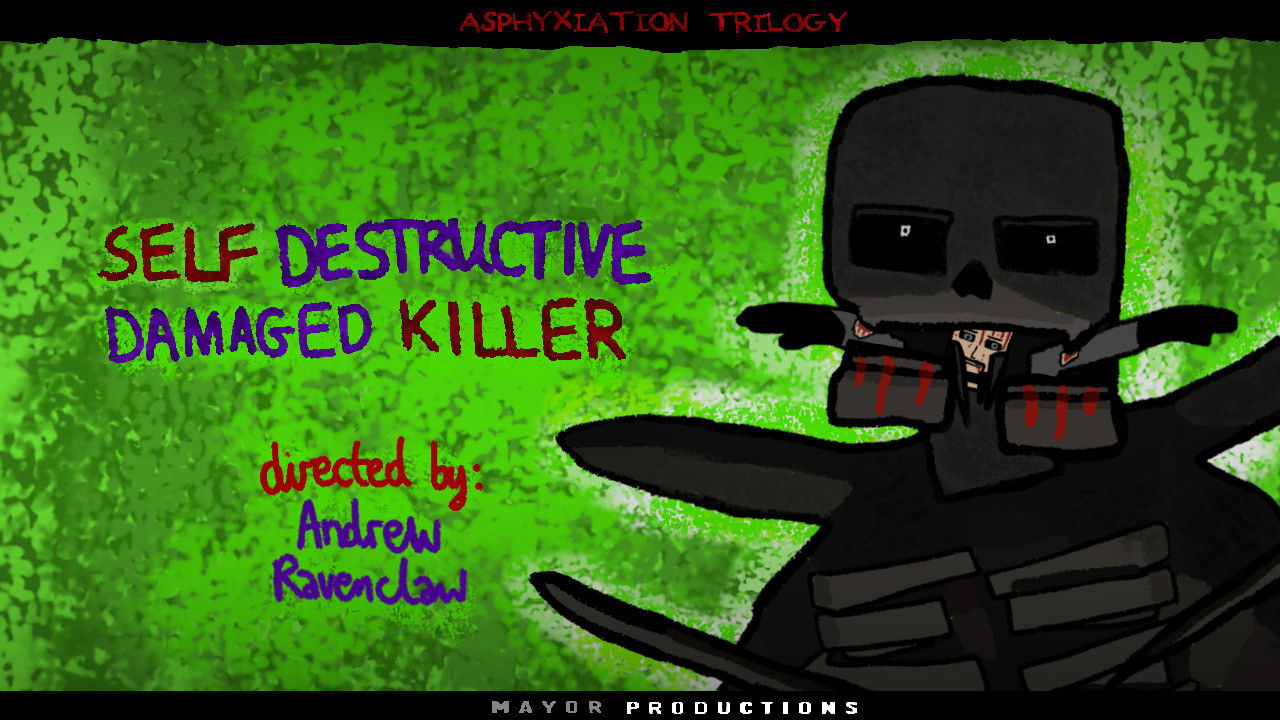 Self Destructive Damaged Killer Background