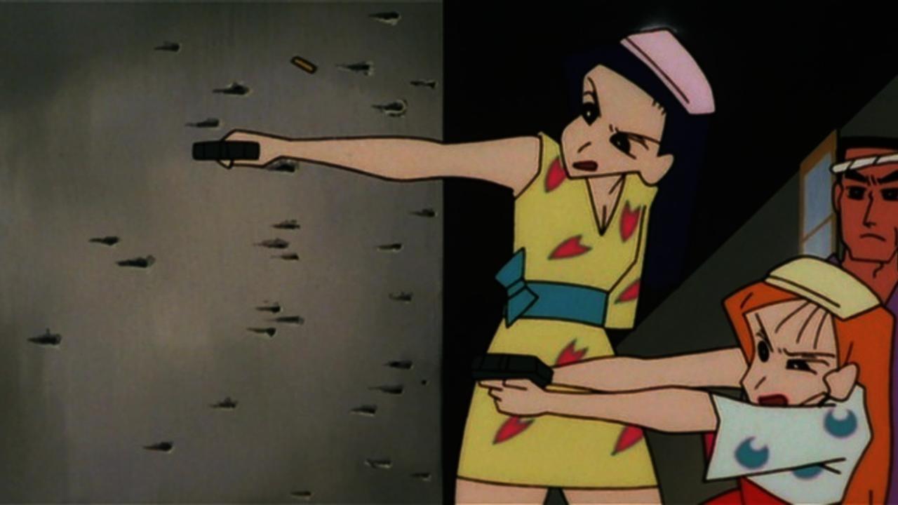 Crayon Shin-chan: Explosion! The Hot Spring's Feel Good Final Battle Background