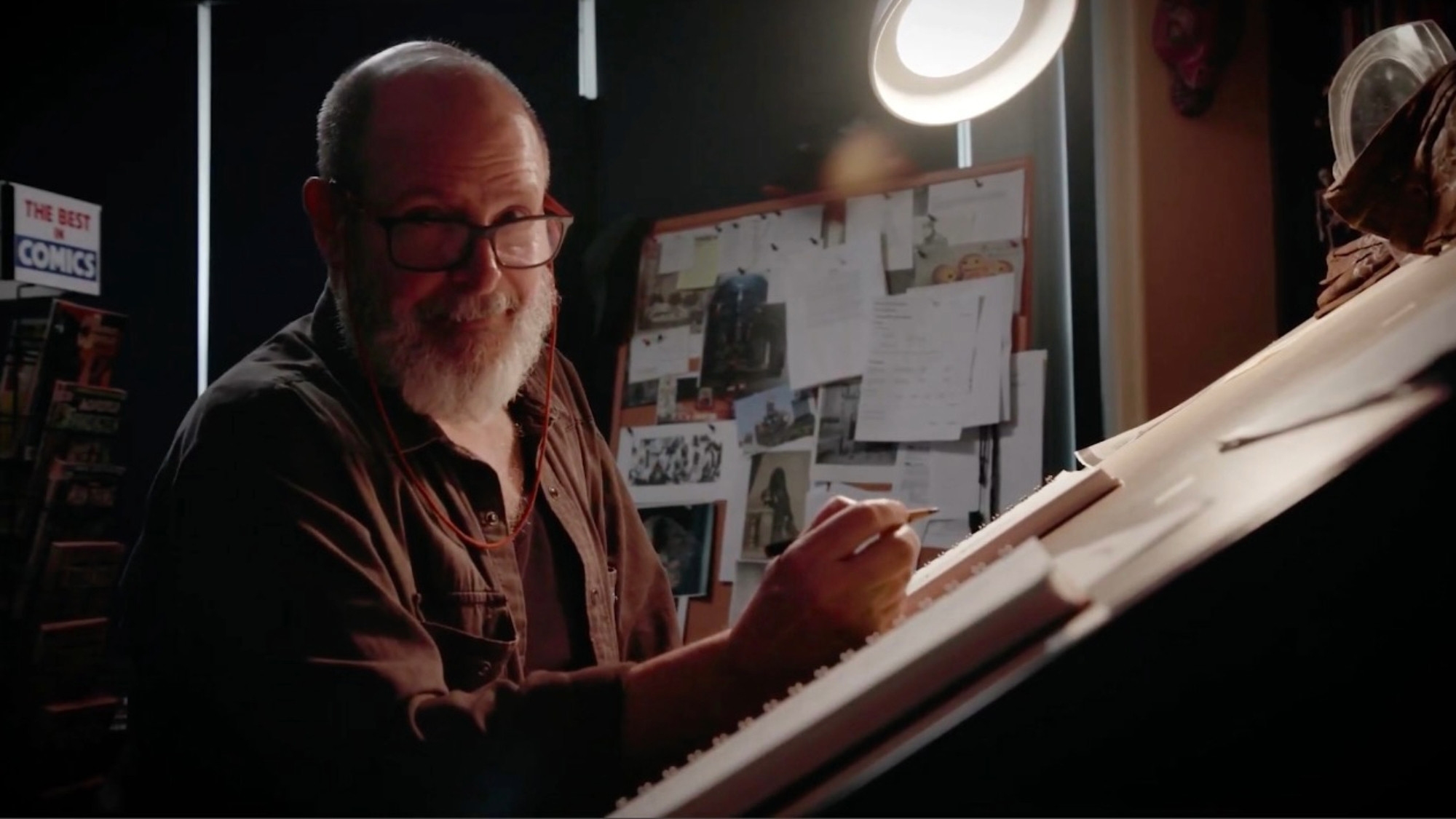 Mike Mignola: Drawing Monsters Background