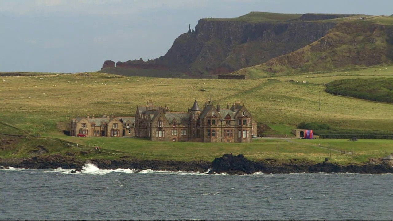 Côtes d'Europe vues du ciel Background