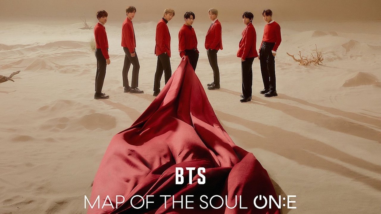 BTS MAP OF THE SOUL ON:E DVD Background