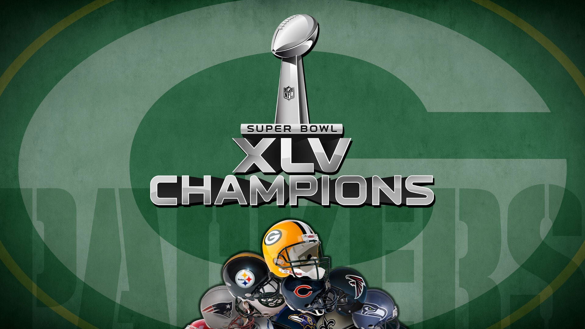 NFL Super Bowl XLV Champions: Green Bay Packers Background