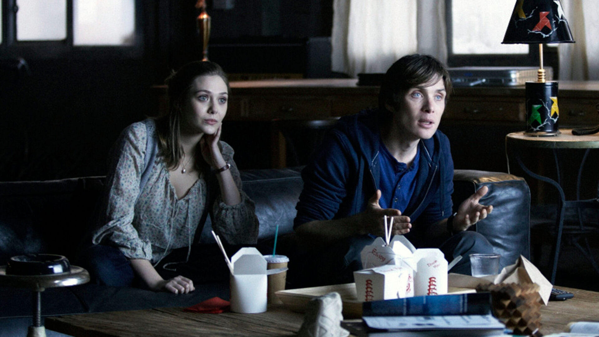 Red Lights Background