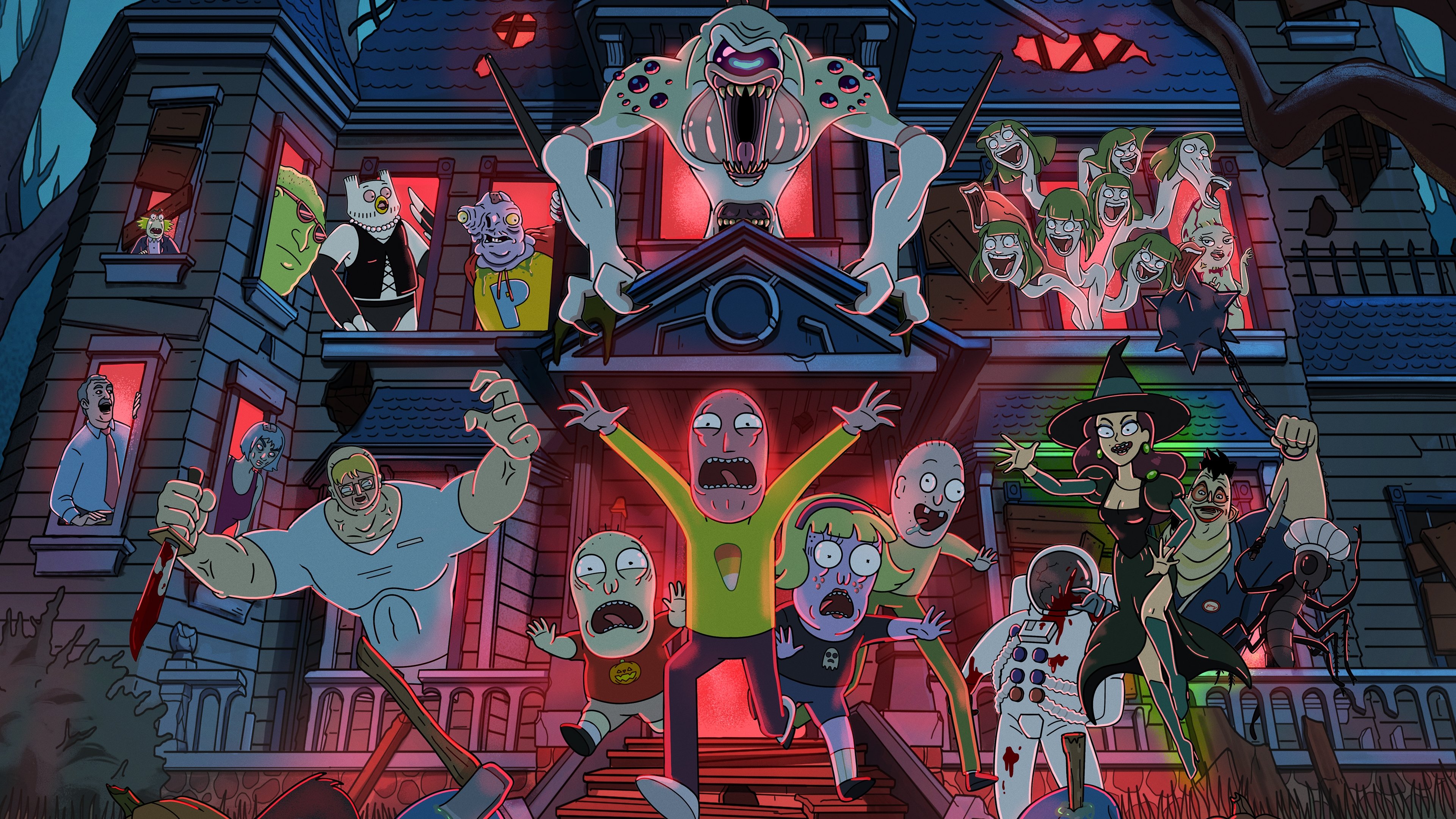 The Paloni Show! Halloween Special! Background