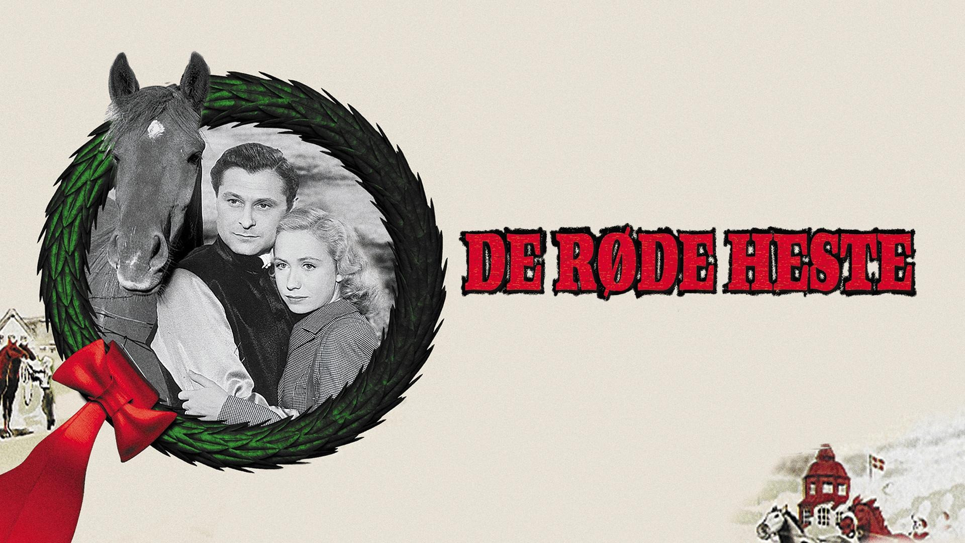 The Red Horses Background