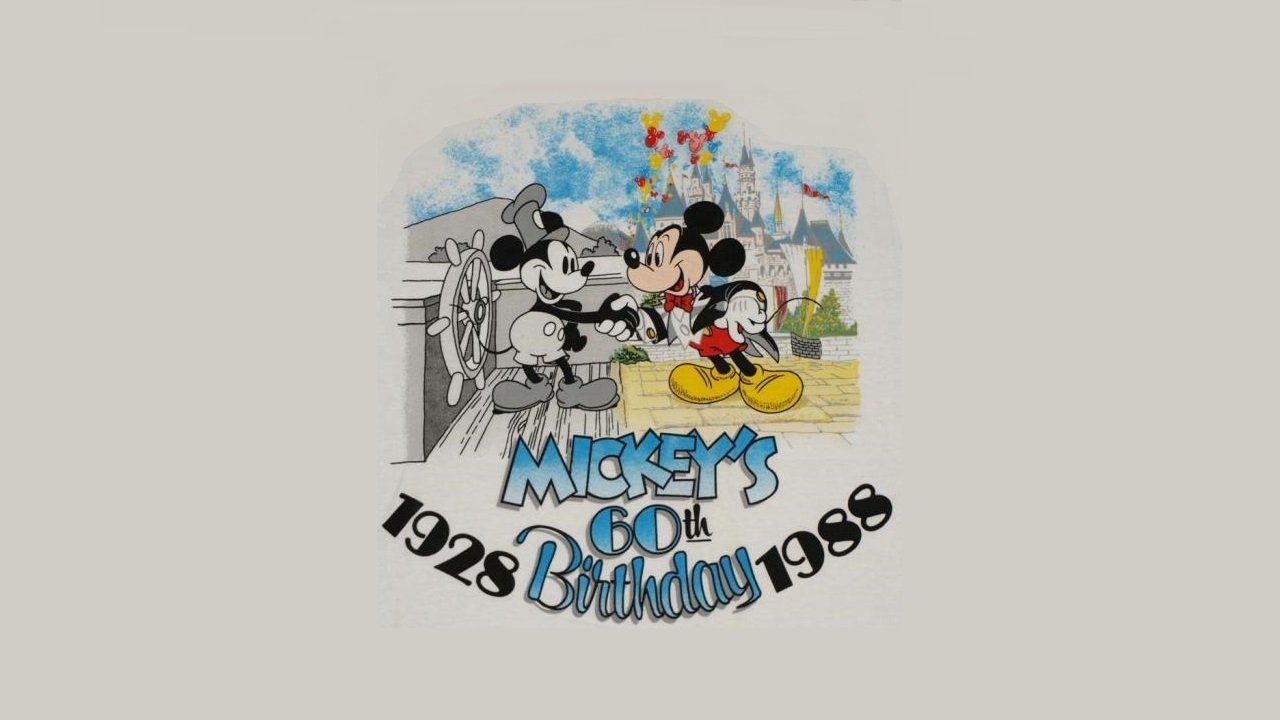 Mickey's 60th Birthday Background