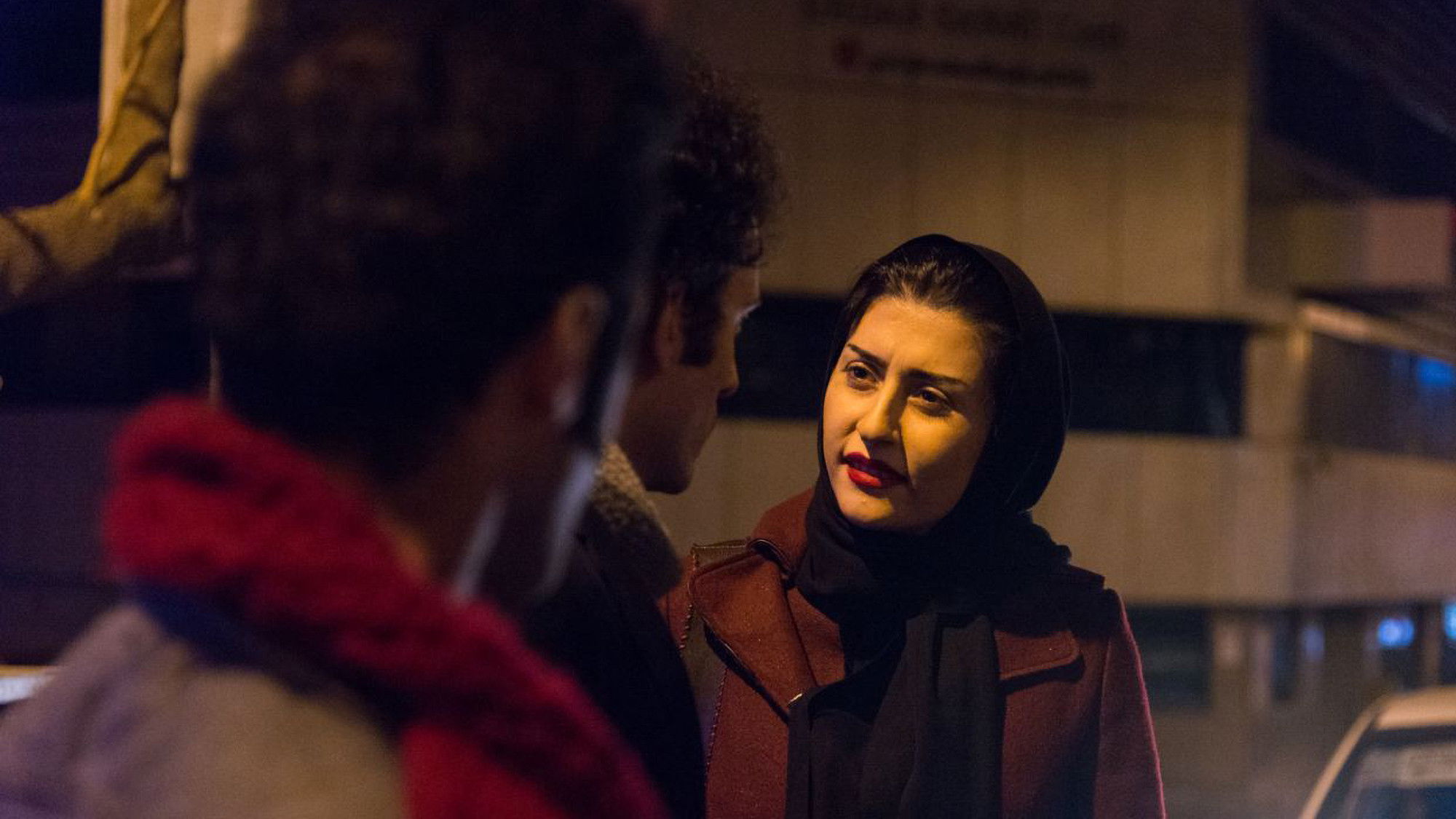 Ext. Friendship - Night Background