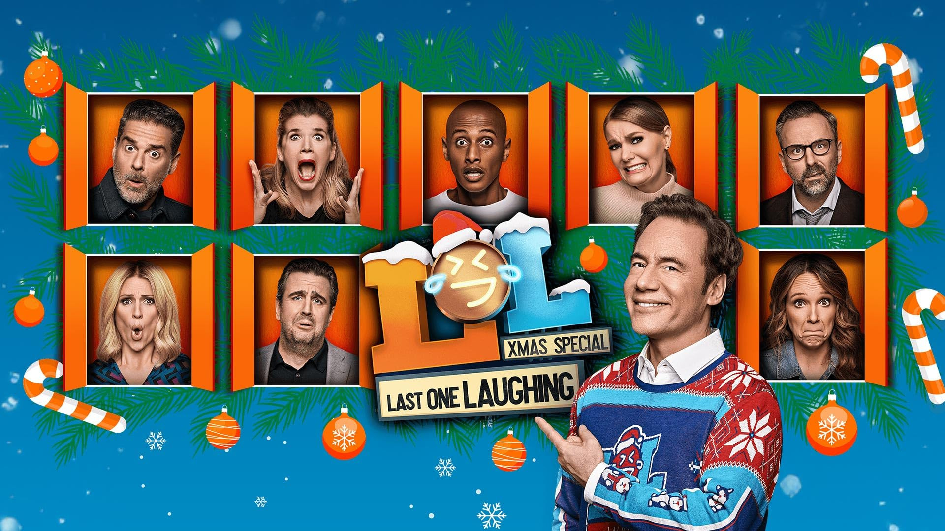 LOL: Last One Laughing - Xmas Special Background