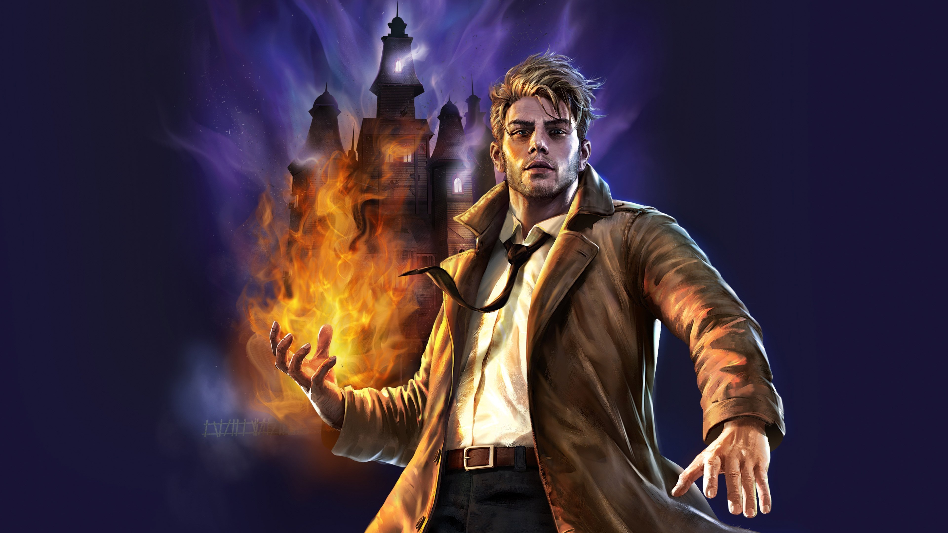 Constantine: The House of Mystery Background
