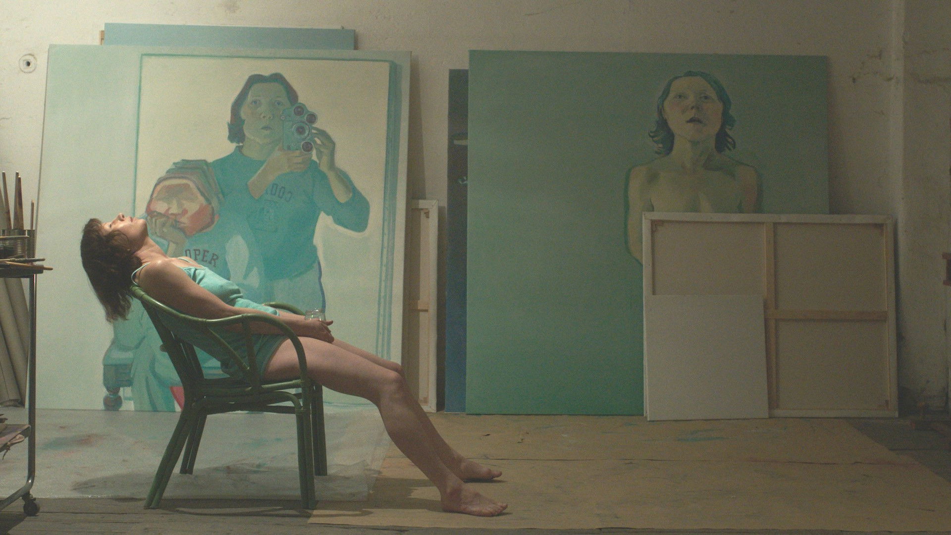 Sleeping with a Tiger Background