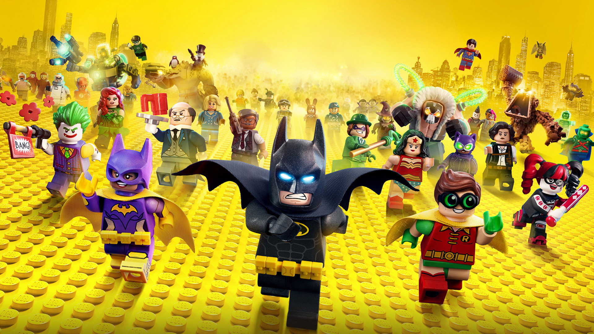 The Lego Batman Movie Background
