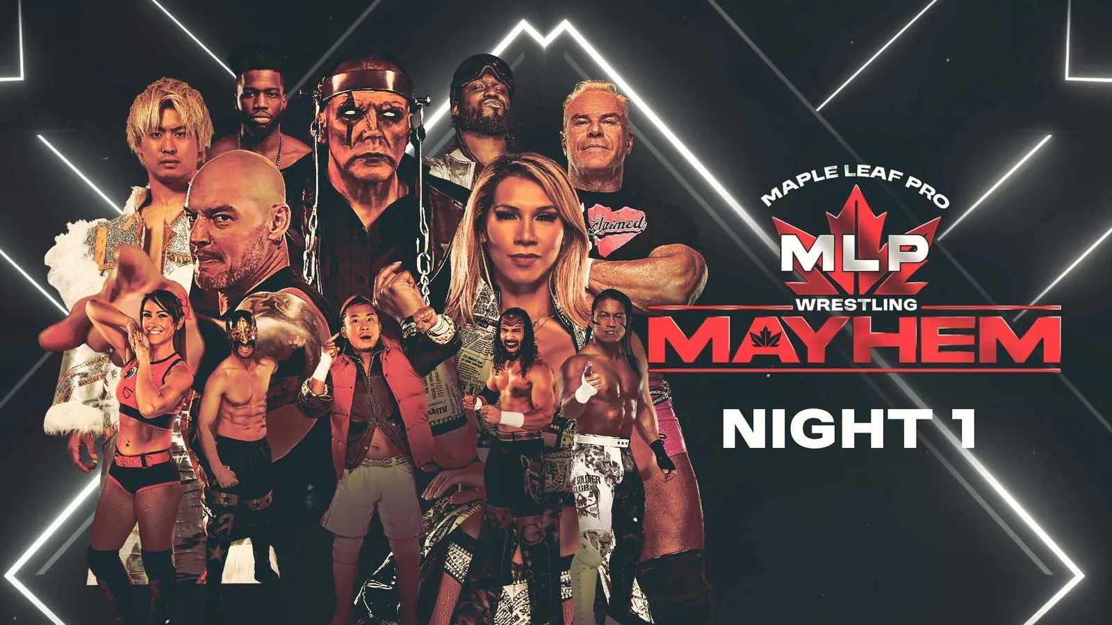 Maple Leaf Pro Wrestling - Mayhem Night 1 Background