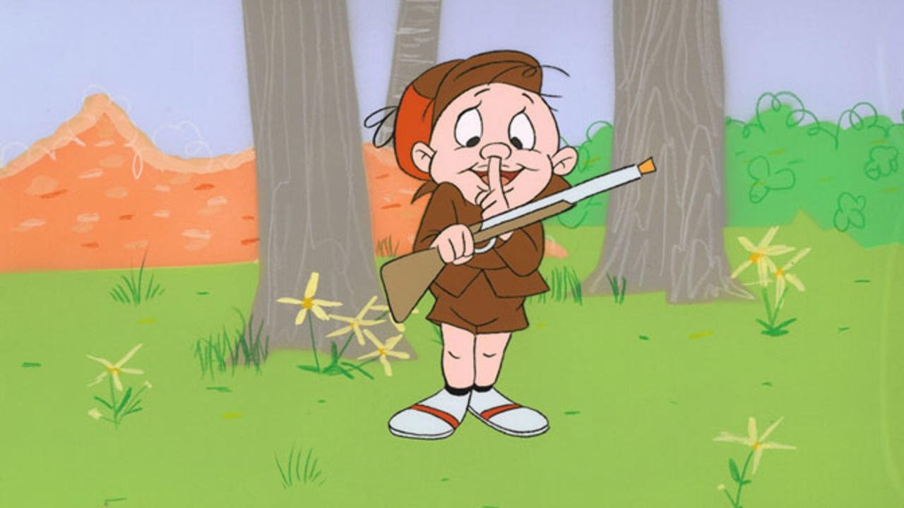 Portrait of the Artist as a Young Bunny Background