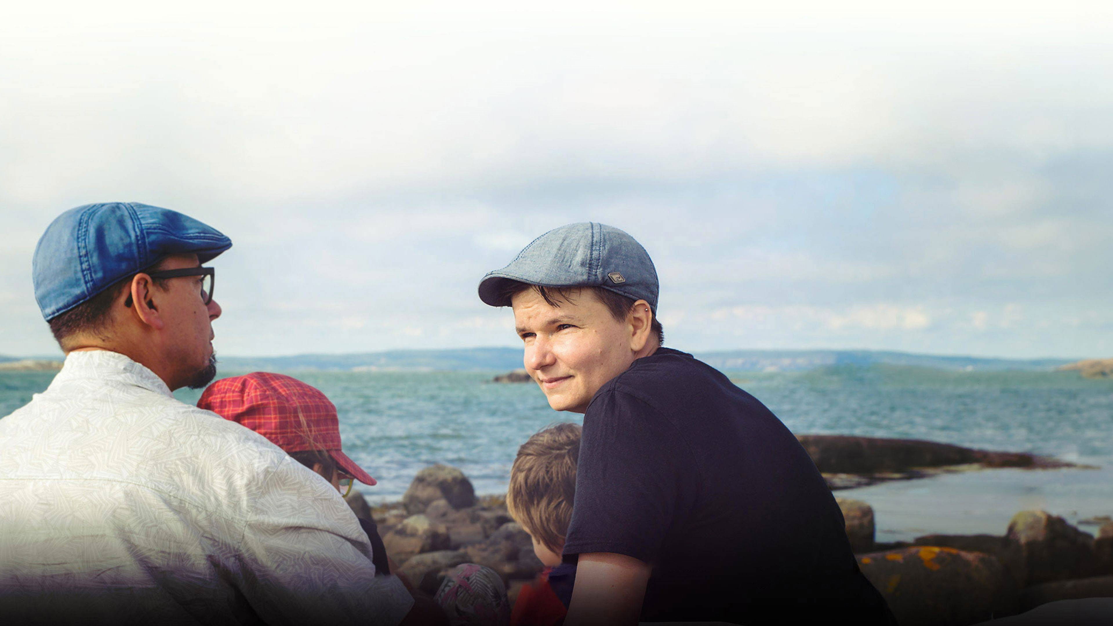 A Happy Man Background