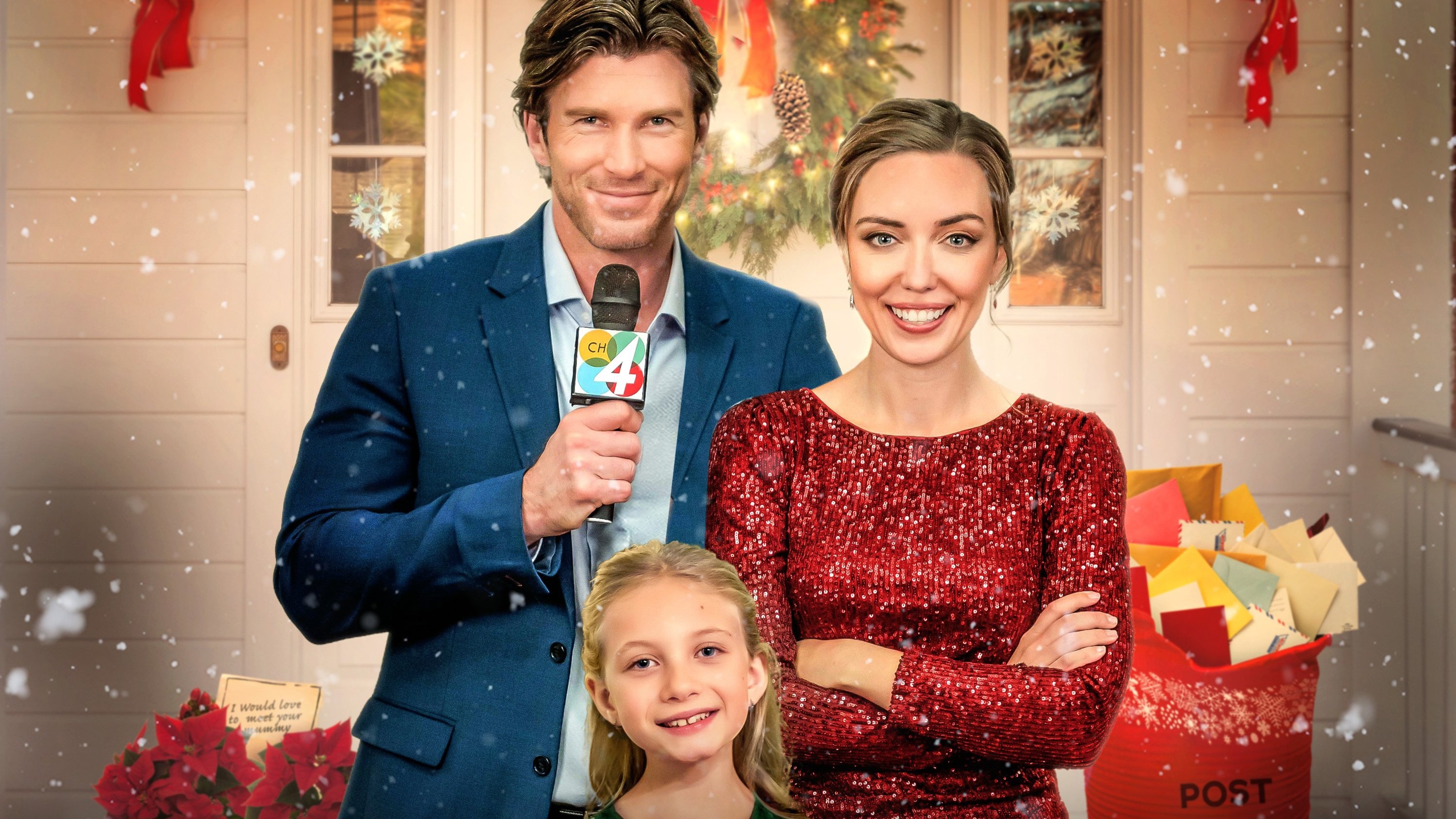 Peppermint and Postcards Background