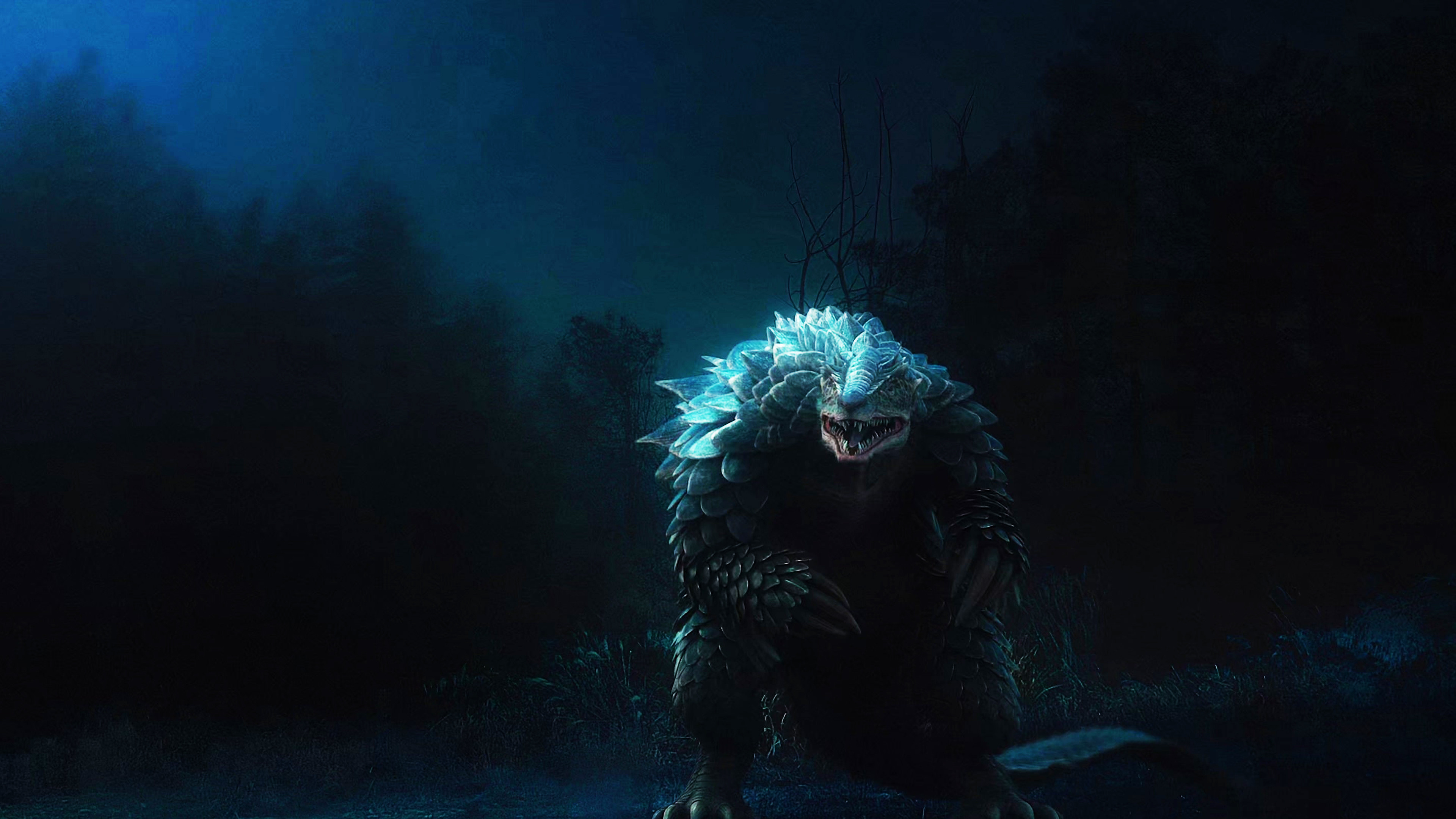 The Monster Is Coming Background