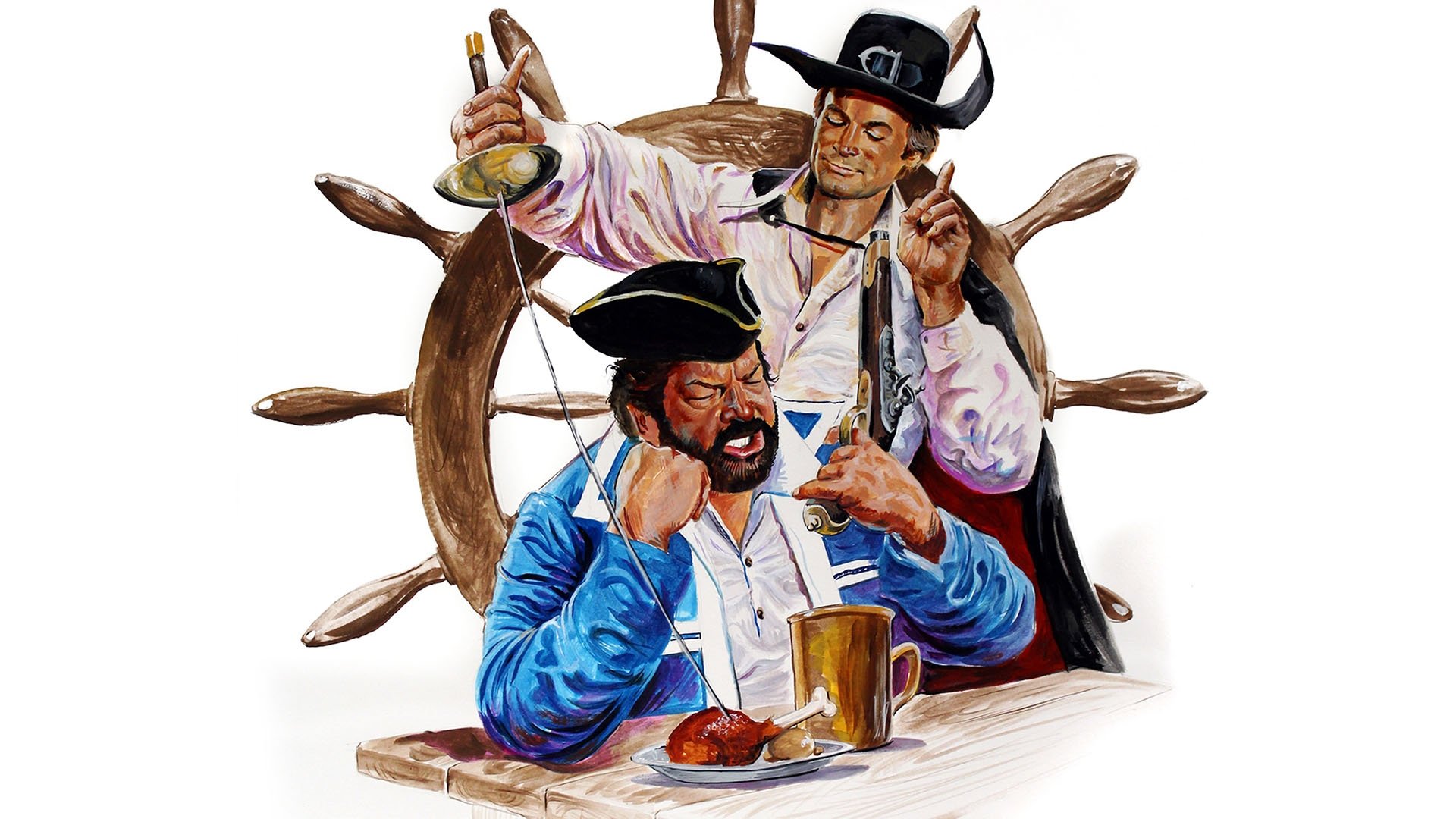 Blackie the Pirate Background