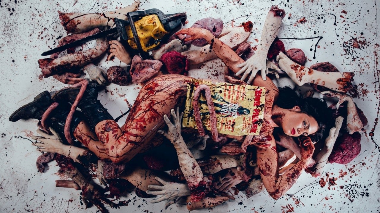 Naked Zombie Girl Background