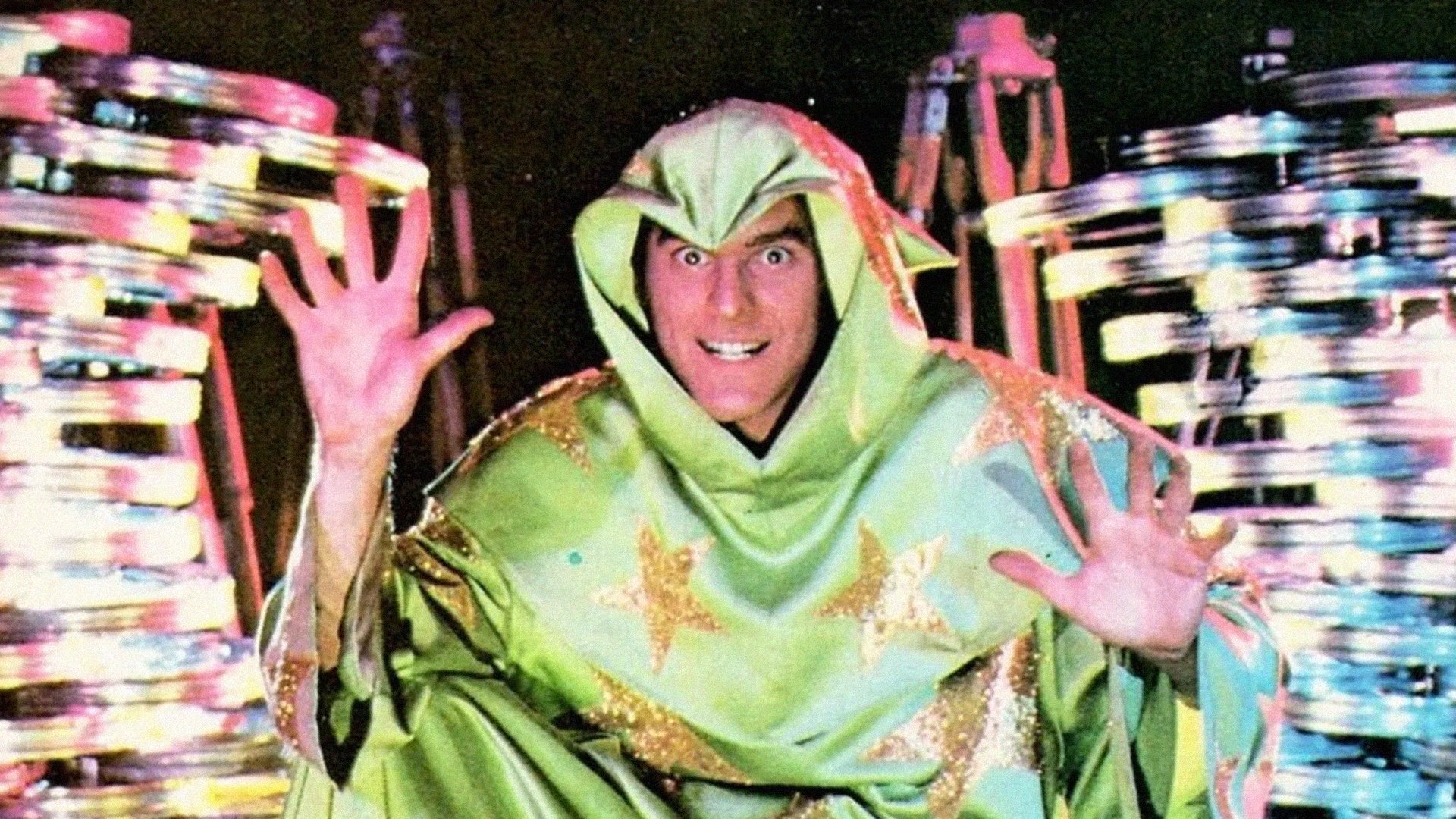 The Wizard of Speed and Time Background