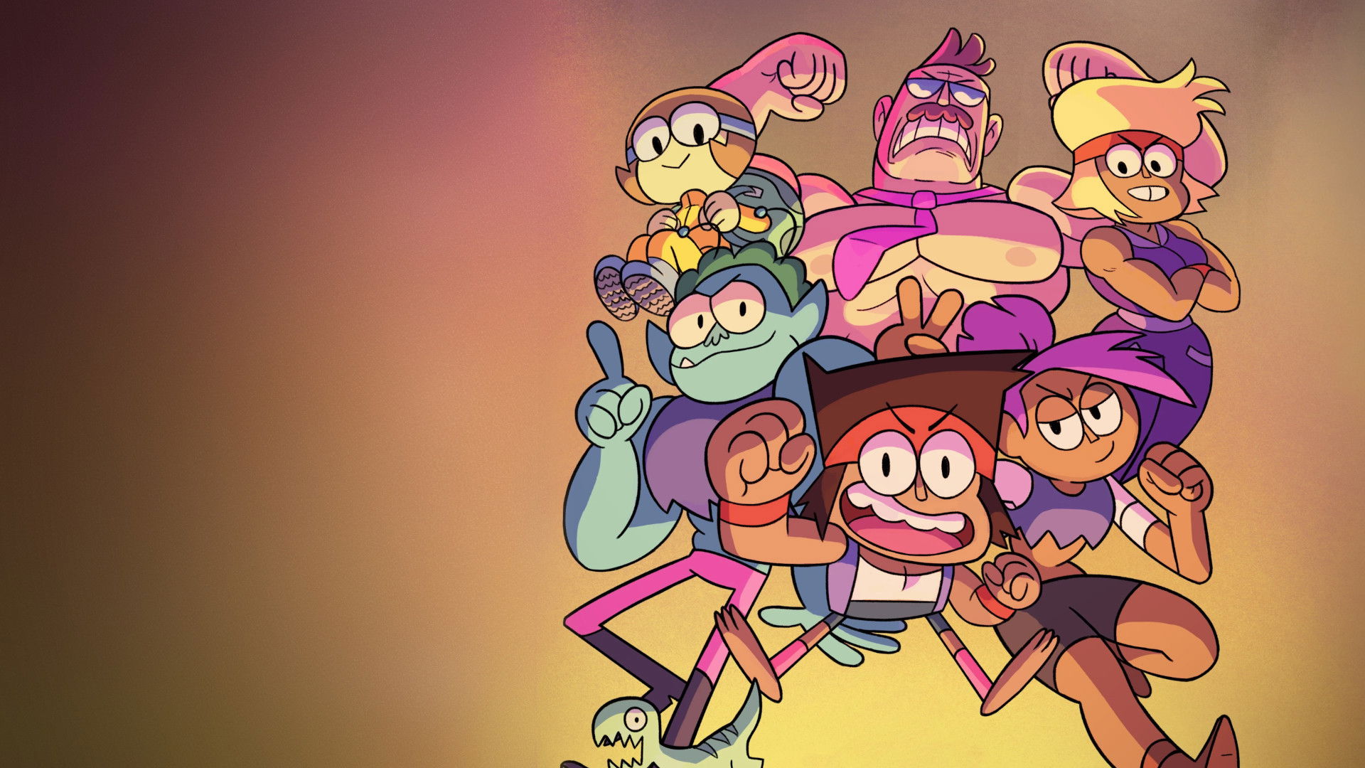 OK K.O.! Let's Be Heroes Background
