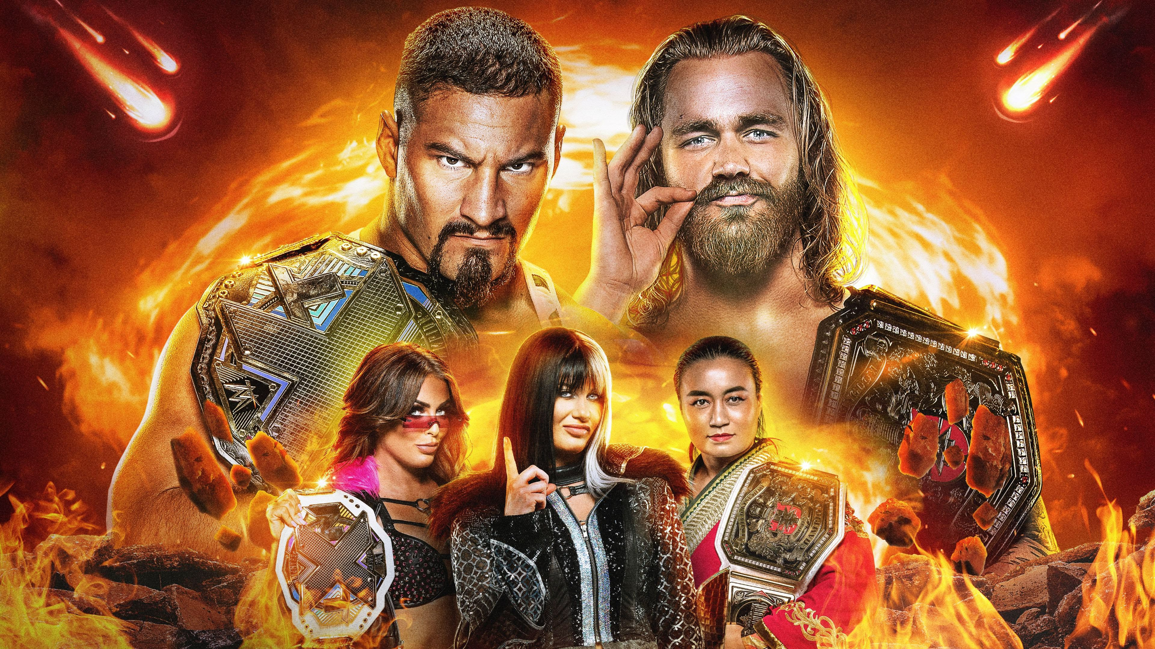 NXT Worlds Collide 2022 Background