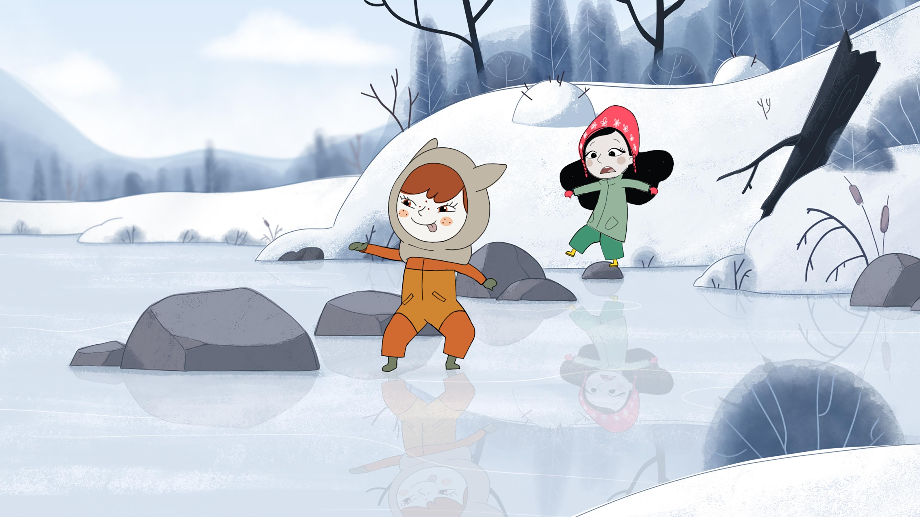 Dounia: The Great White North Background