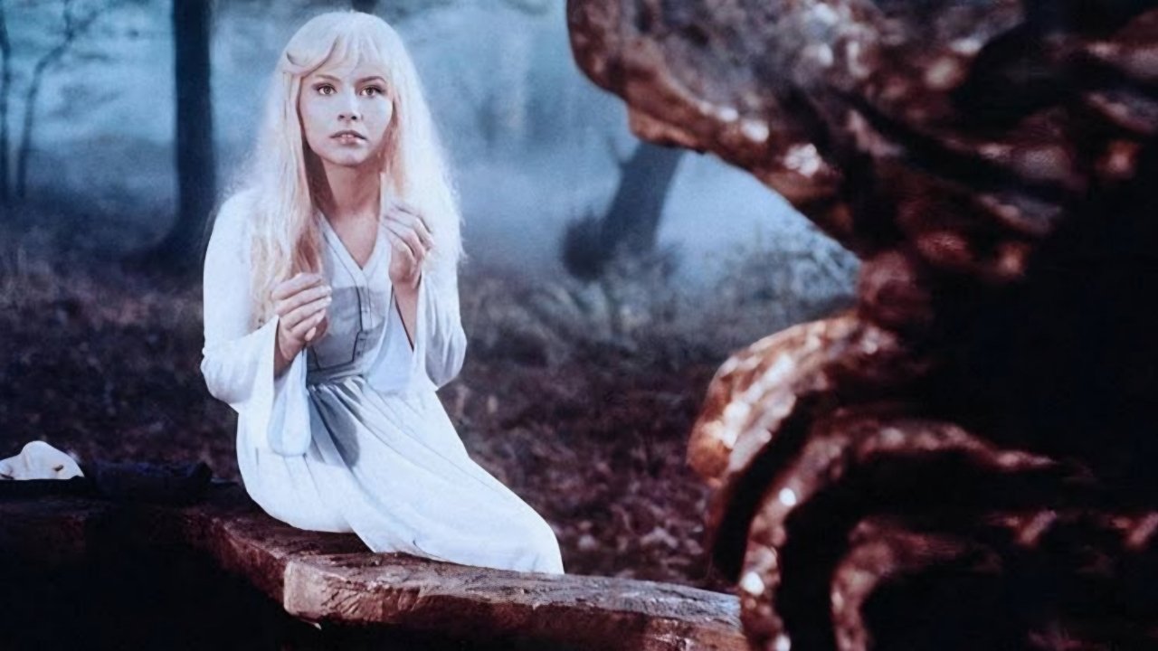 The Goose-Girl at the Fountain Background