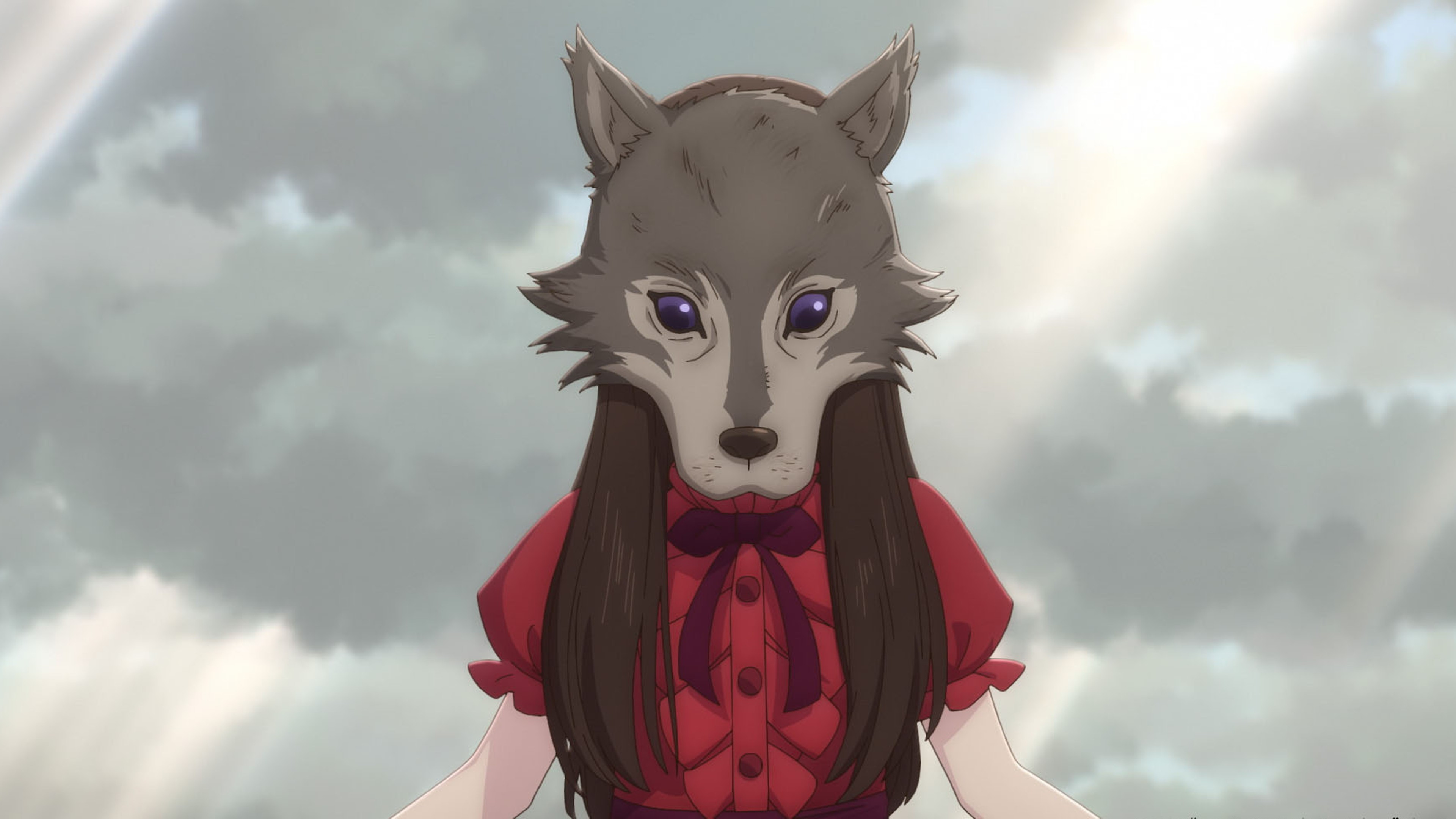 Lonely Castle in the Mirror Background