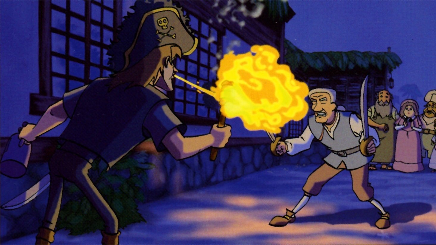 Captain Sabertooth Background