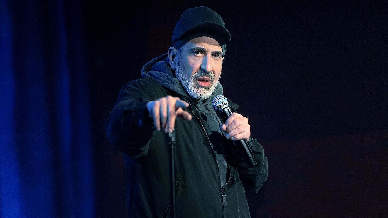 Dave Attell: Hot Cross Buns Background