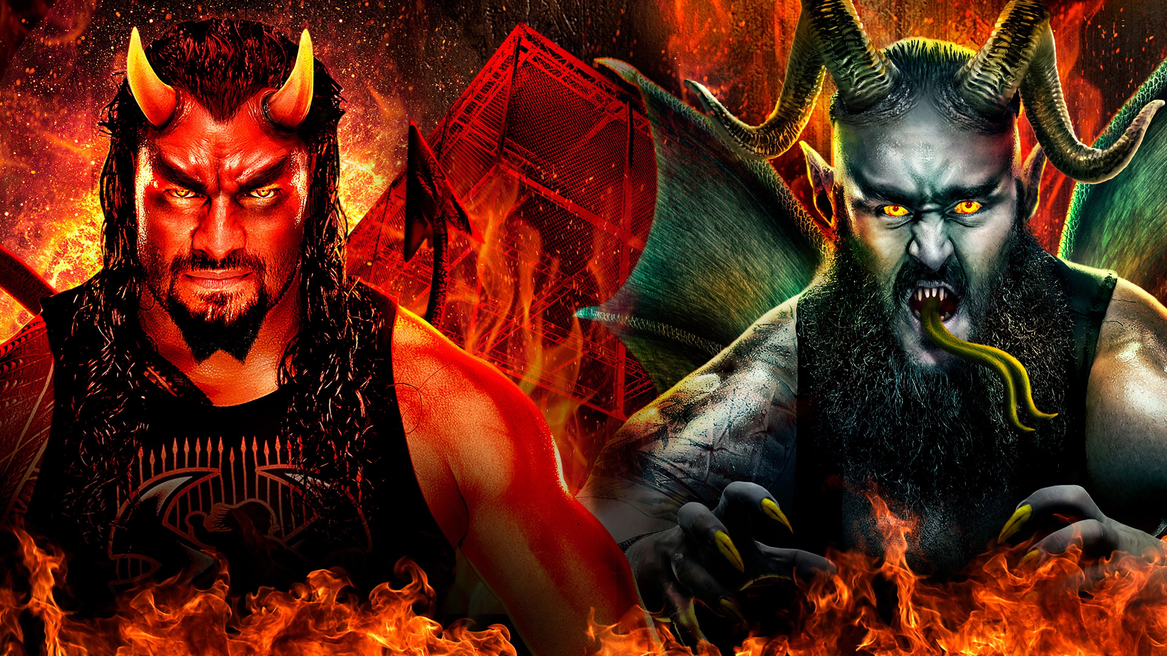 WWE Hell in a Cell 2018 Background