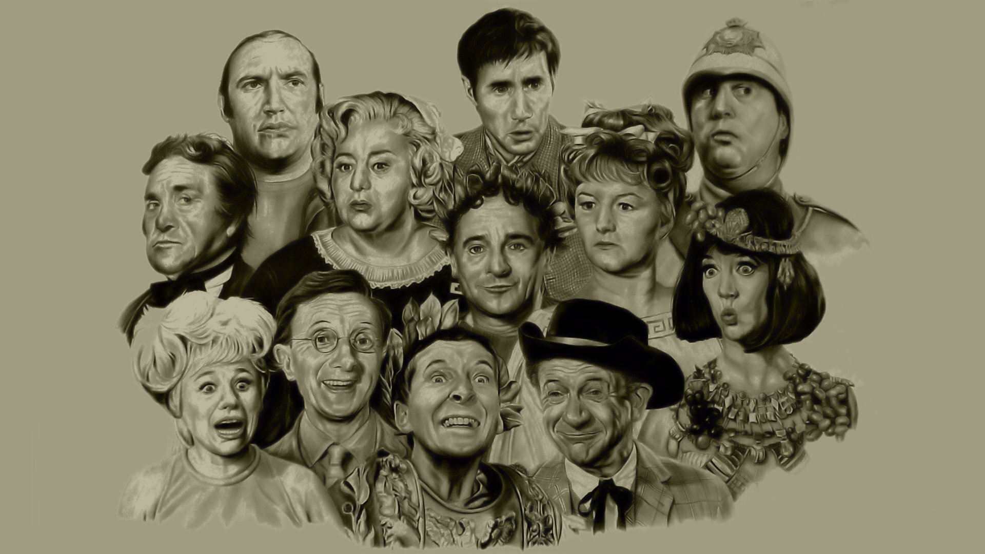 Carry On Laughing Background