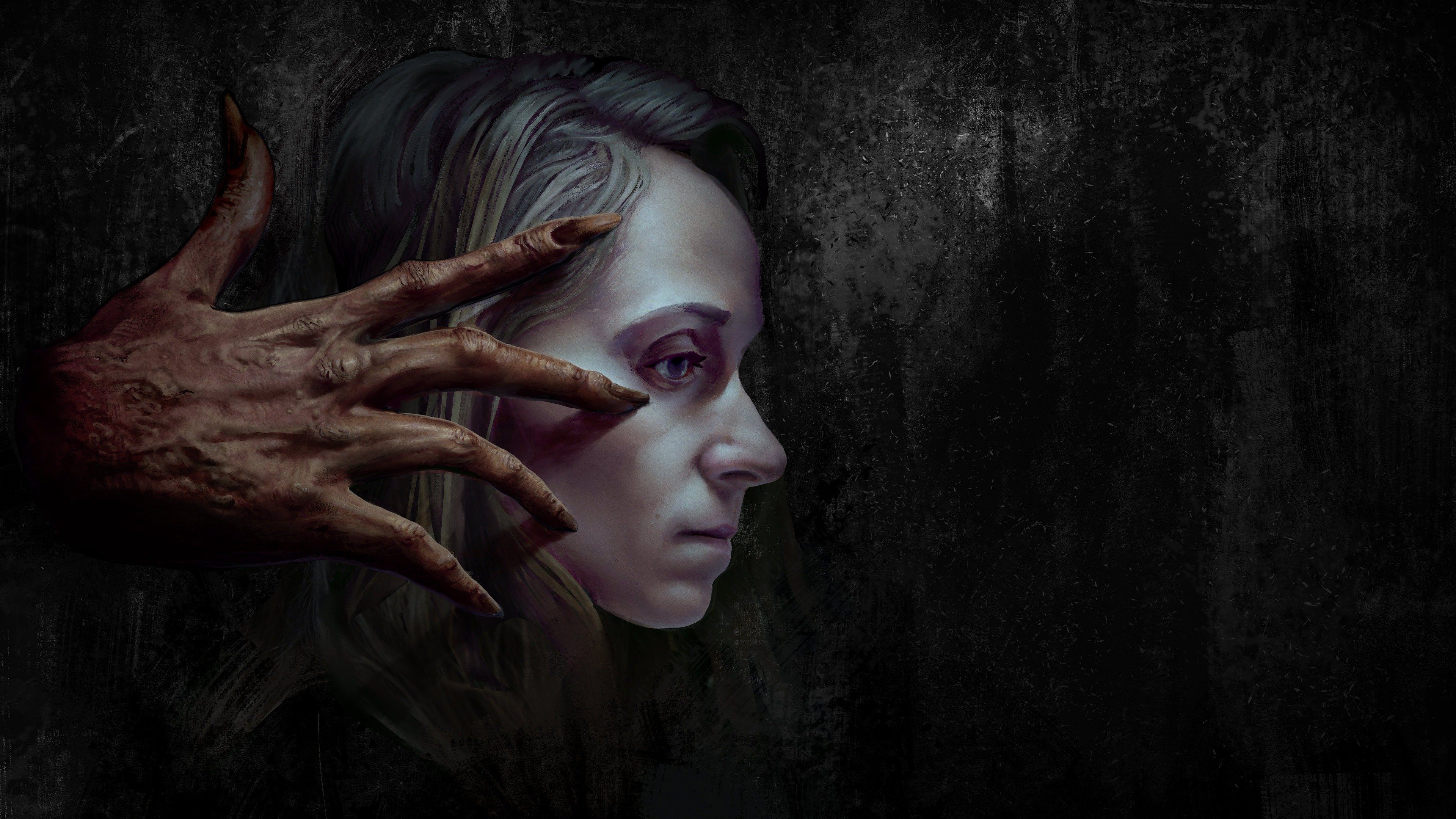 They Wait in the Dark Background