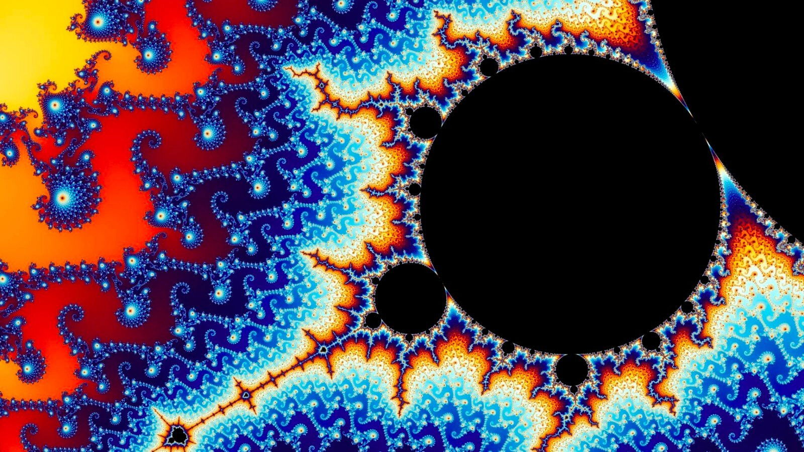 Fractals: The Colors of Infinity Background