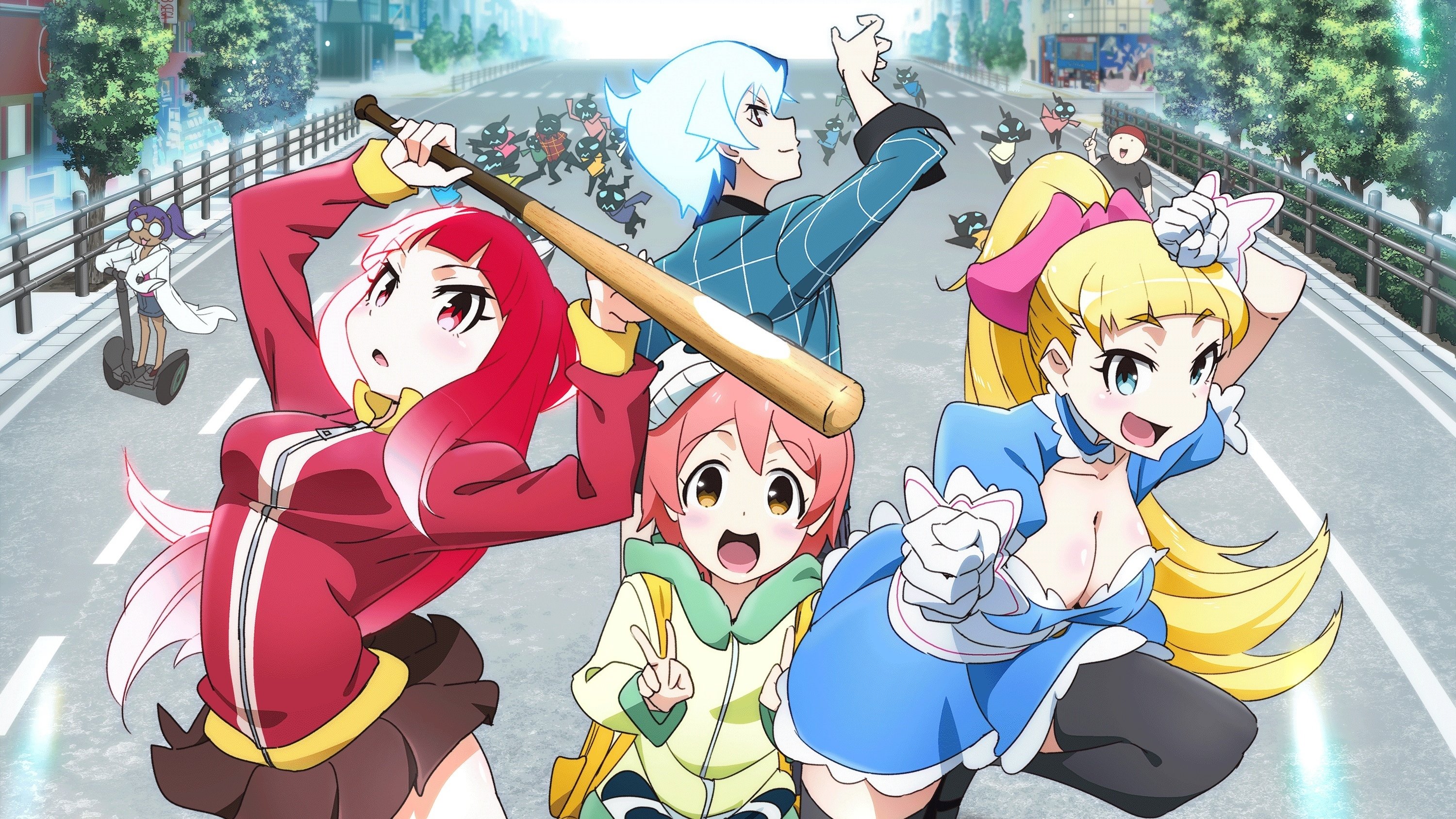 Akiba's Trip The Animation Background