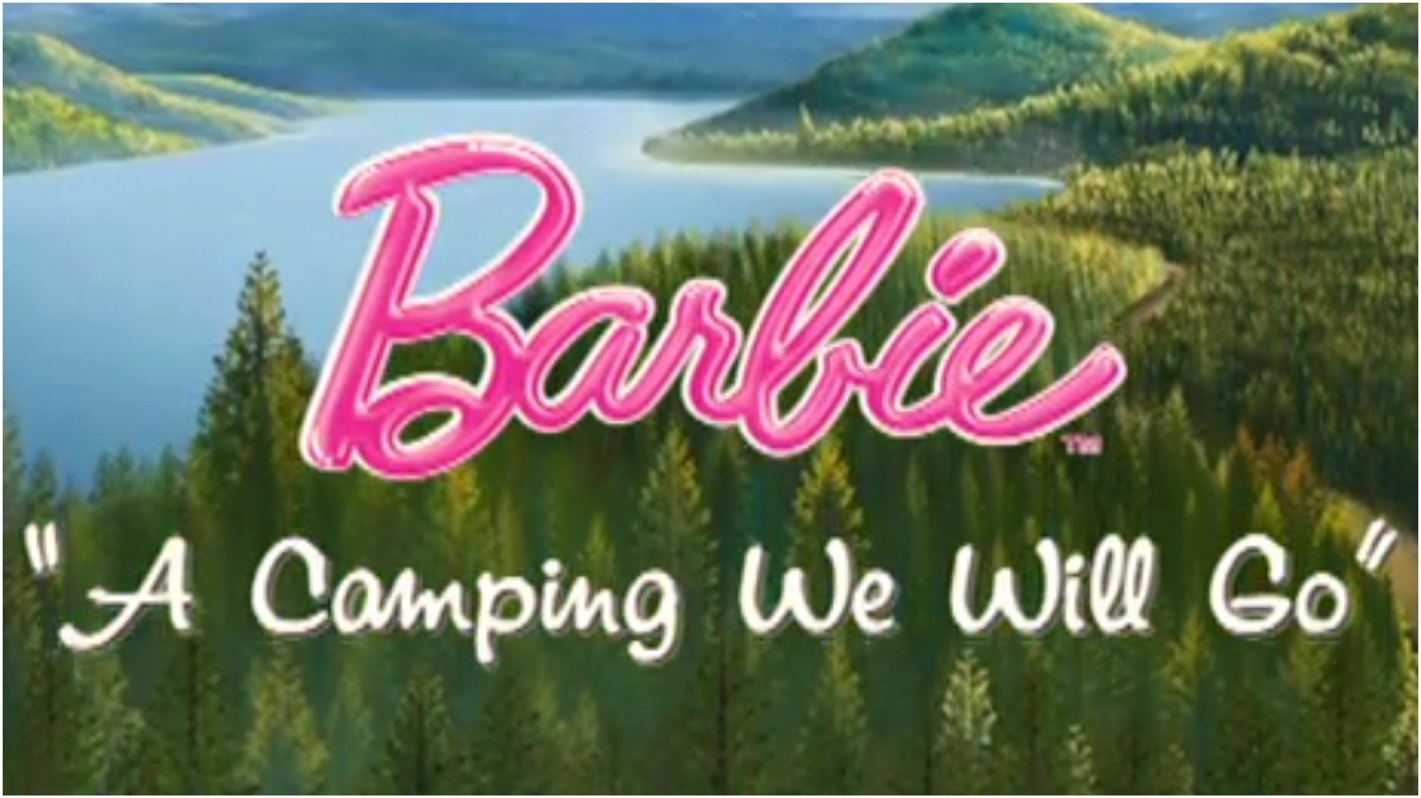 Barbie: A Camping We Will Go Background