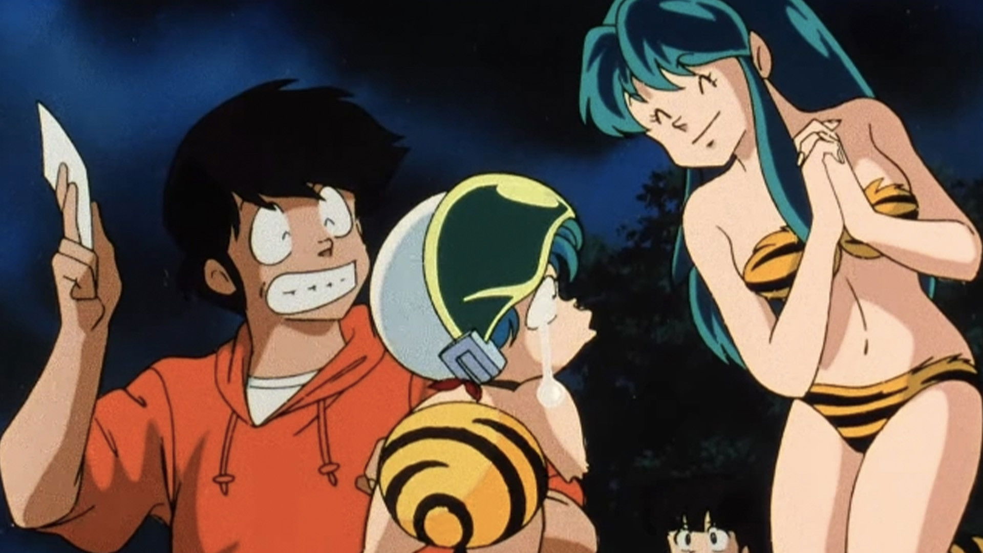 Urusei Yatsura: Goat and Cheese Background