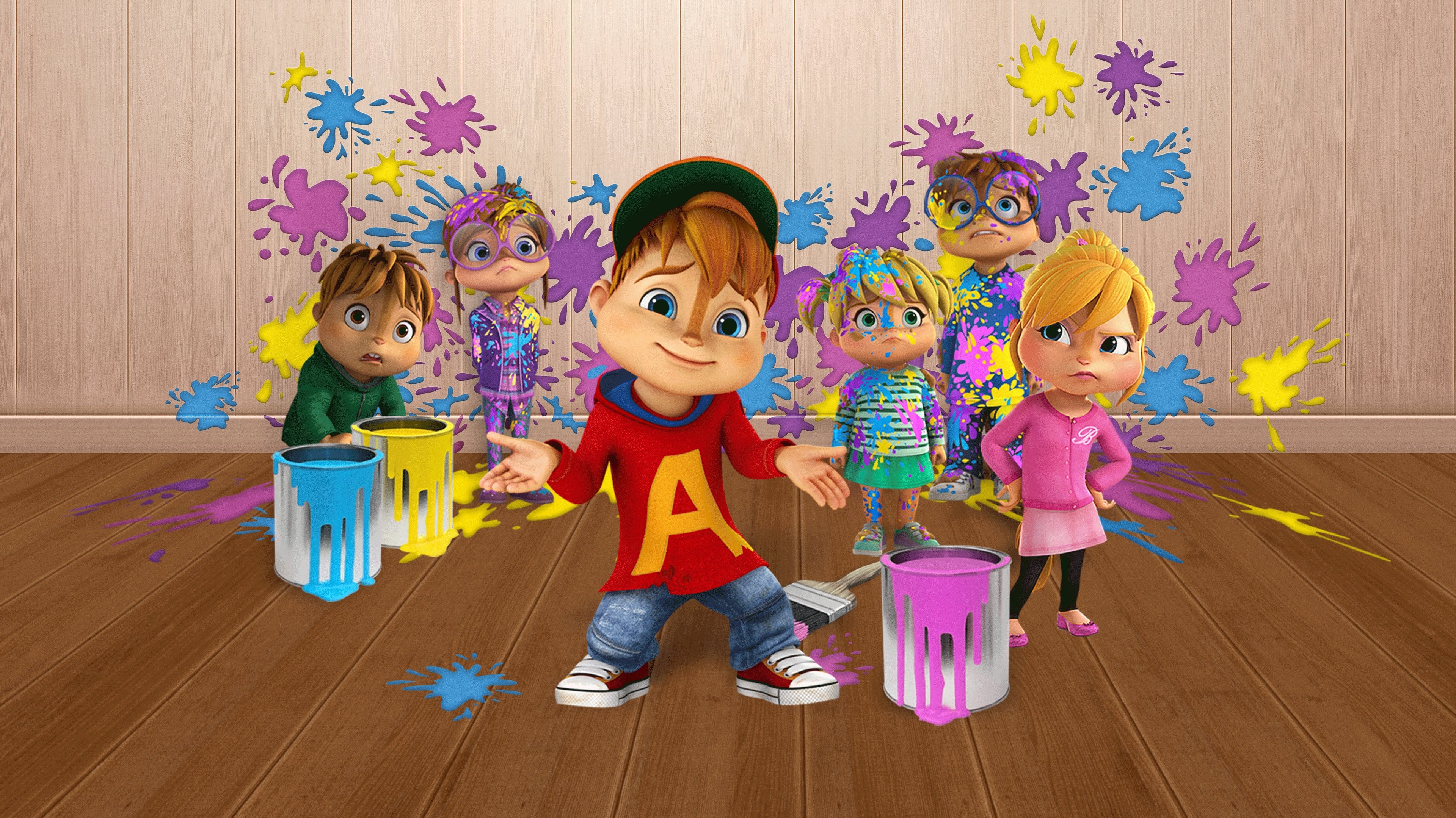 Alvinnn!!! and The Chipmunks Background