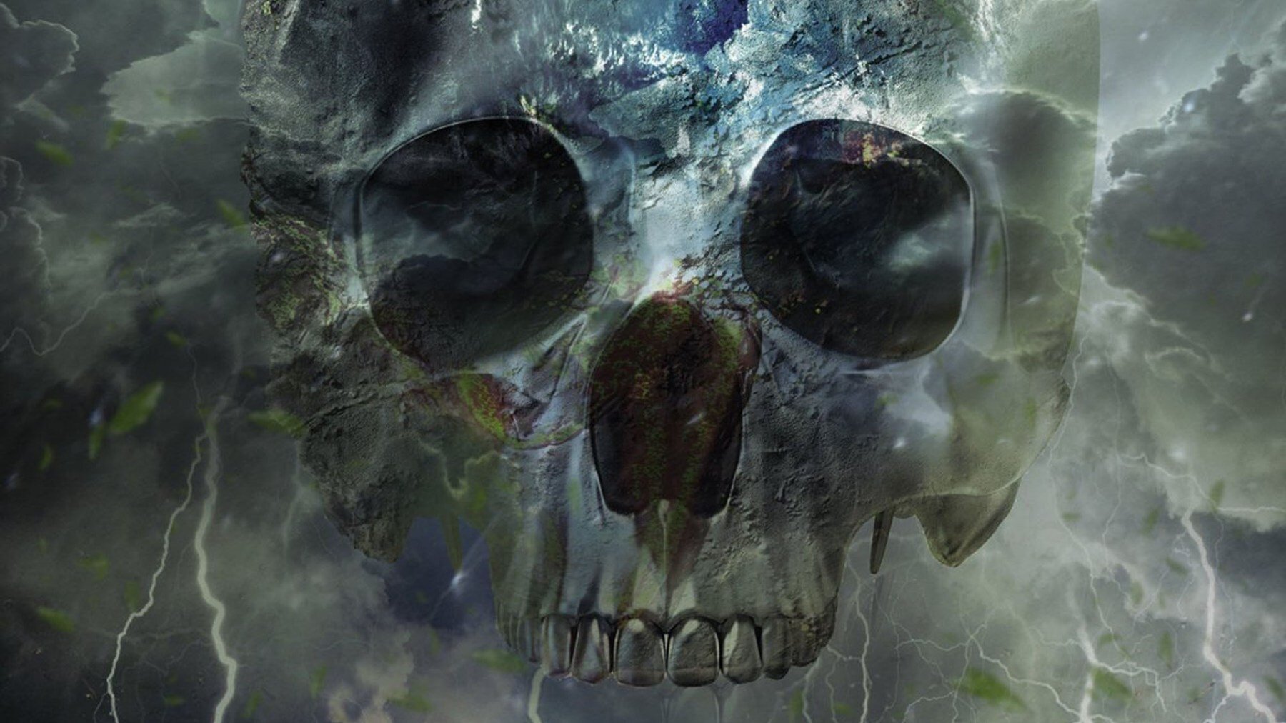 Crystal Skulls Background